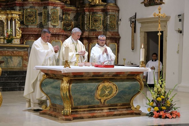 Misa zahvalnica za zavjetno hodočašće vjernika grada Varaždina Majci Božjoj Bistričkoj
